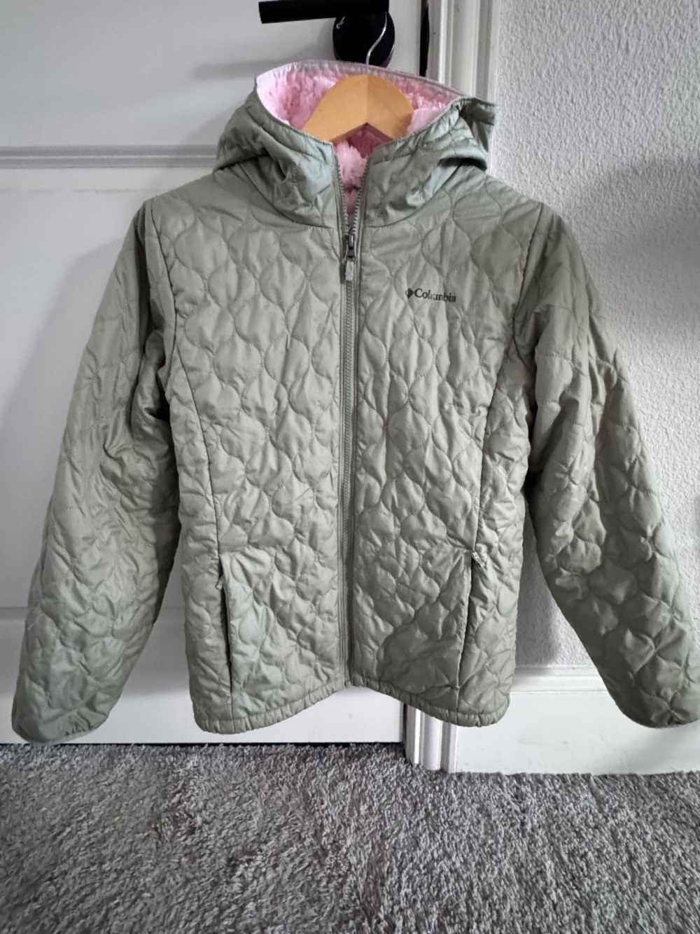 Girls Columbia Bella Plush Jacket Size L